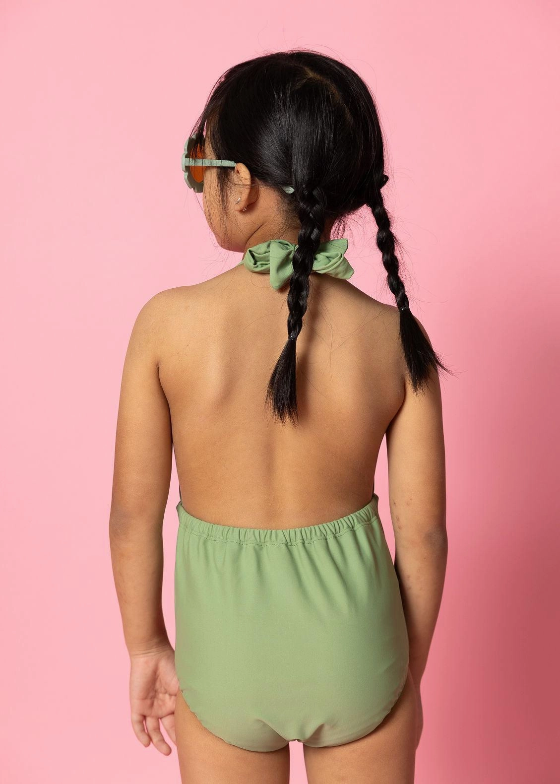Meadow Green | Mini Romper One-Piece