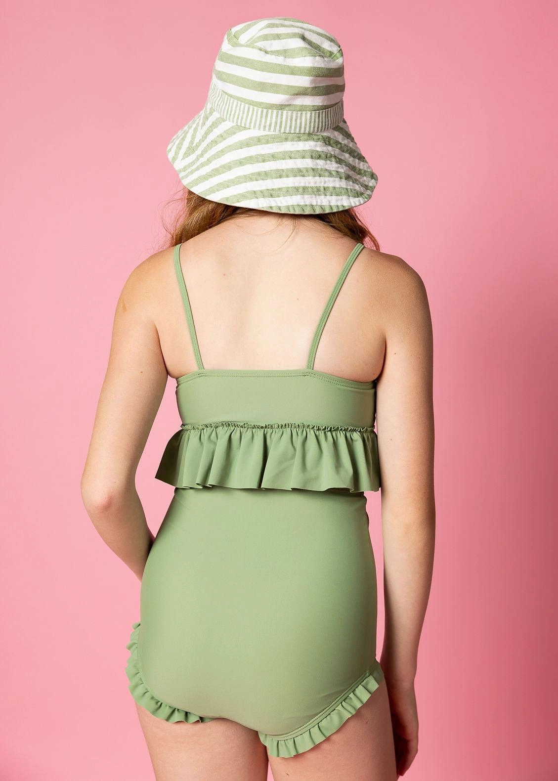 Meadow Green | Youth All Ruffled Up Bottoms