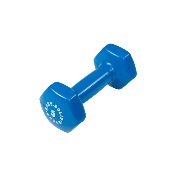Meet Your Match Bodysolid Blue 5lb Vinyl Dumbbell Just Dropped, Magnetic rowing machine