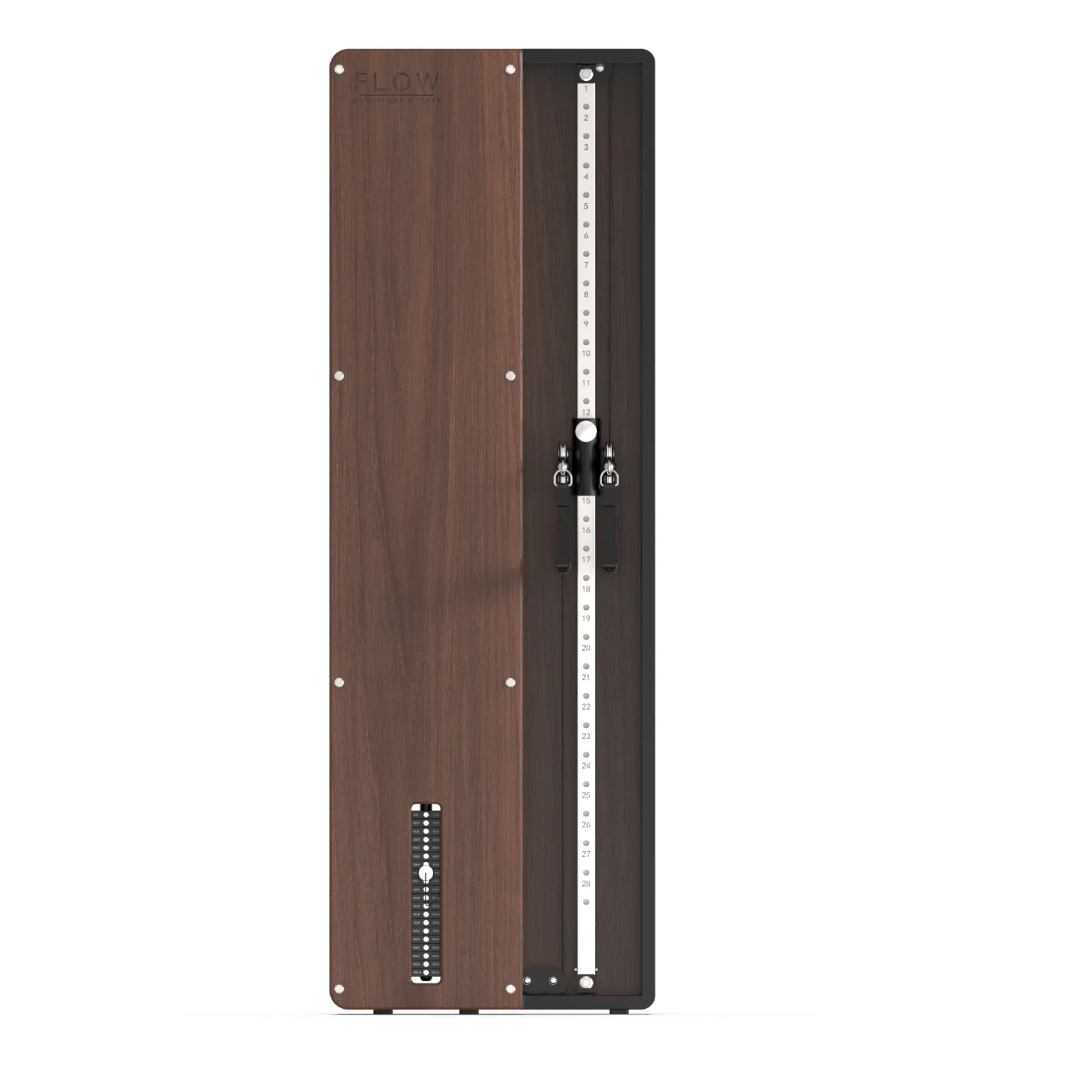 Meet Your Match Flow 7 Walnut - Wall Mounted Functional Trainer Editor-Loved, Cable Attachments