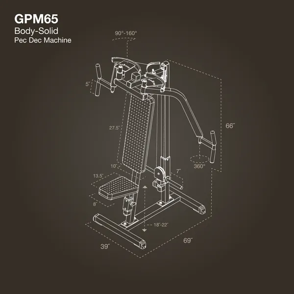GPM65 Plate Loaded Pec Machine, Solar powered treadmill