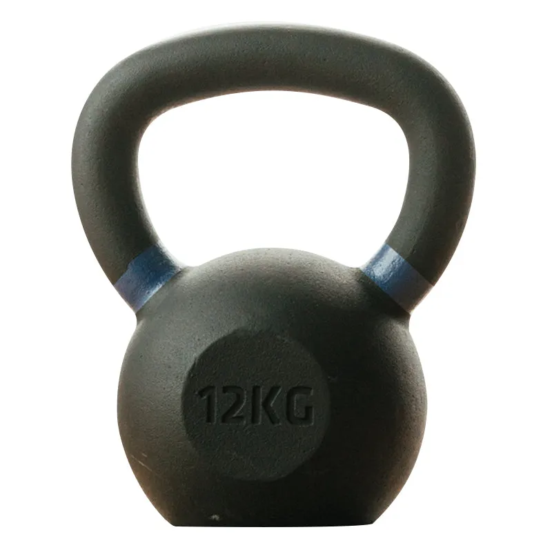 Meet Your Match Hit Fitness Cast Iron Kettlebell | 12kg Top-Rated, Mats,Flooring