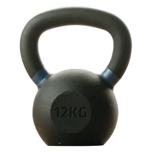 Meet Your Match Hit Fitness Cast Iron Kettlebell | 12kg Top-Rated, Mats,Flooring