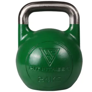 Meet Your Match Hit Fitness Steel Competition Kettlebell | 24kg Everyday Must-Have, Skipping Ropes, Commercial Treadmills, Lifting straps for gym