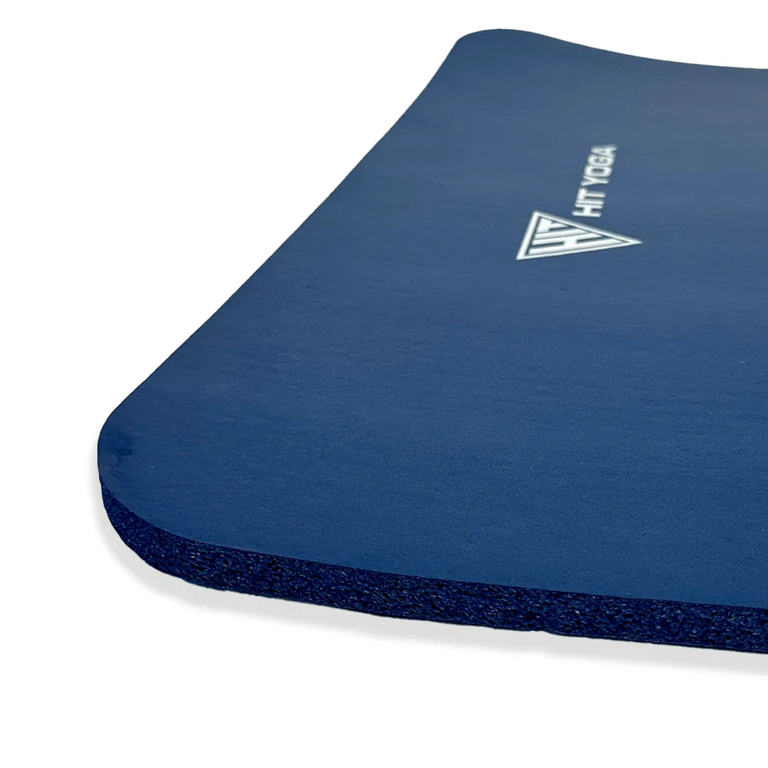 Hit Yoga Pilates Mat | 13mm | Blue, Power Bands, Round Dumbbells, Compression Boots