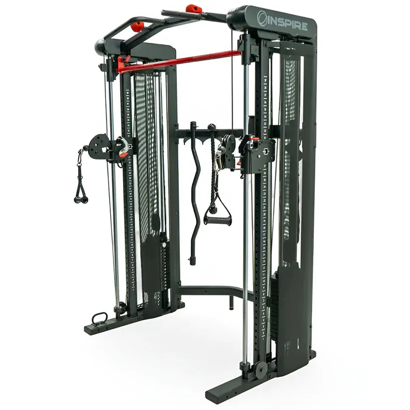 Inspire Series - SF5 Smith Functional Trainer, Energy Bags And Sandbags, Folding treadmill