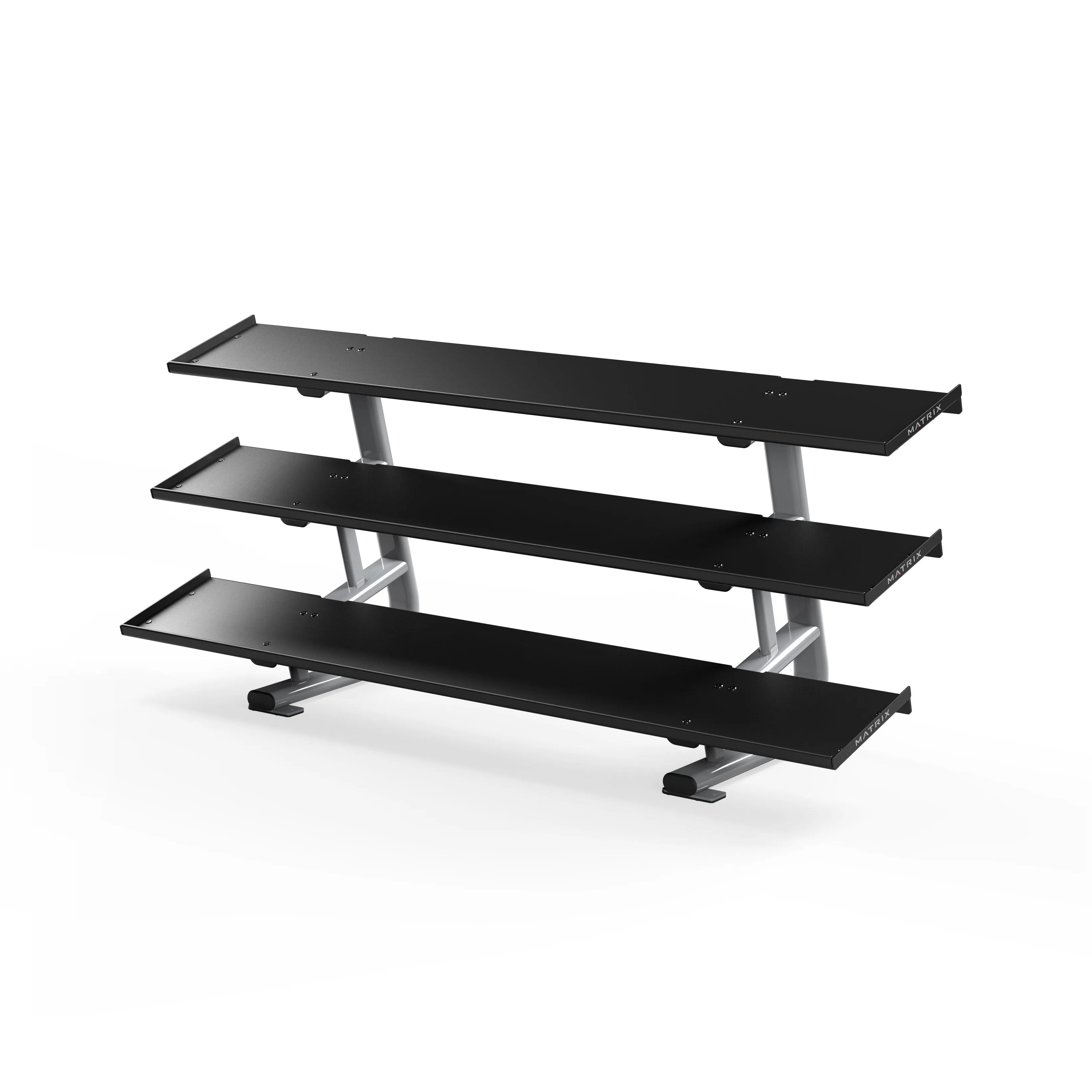 Meet Your Match Magnum 3-Tier Flat-Tray Dumbbell Rack Long Daily Deal, Recumbent Bikes, Folding treadmill