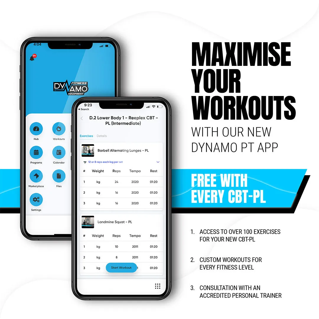 Reeplex CBT-PL Multi-Functional Trainer, Kettlebells, Functional Trainers