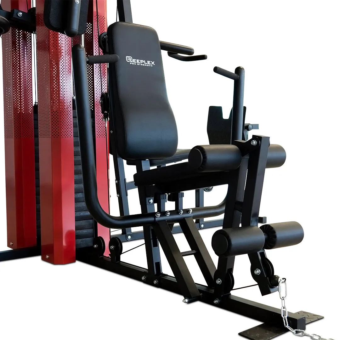 Reeplex Multi Station Home Gym with Leg Press HG2900, Yoga Blocks,Bricks