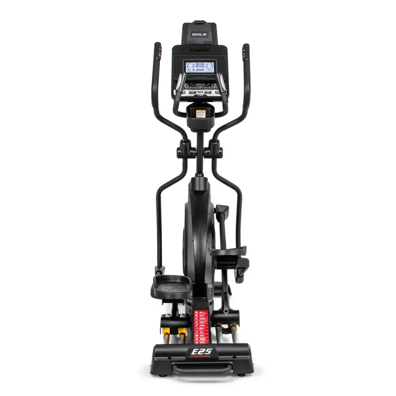 SOLE E25 Elliptical - 2024, Air bike exercise, Leg press machine