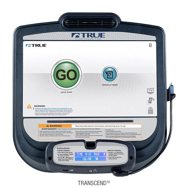 TRUE Fitness CS900 Upright Bike, Stretching,Flexibility