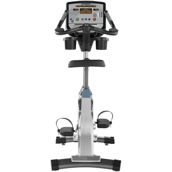 TRUE Fitness CS900 Upright Bike, Overhead pulley storage, Recovery,Stretching, Gym pulley system