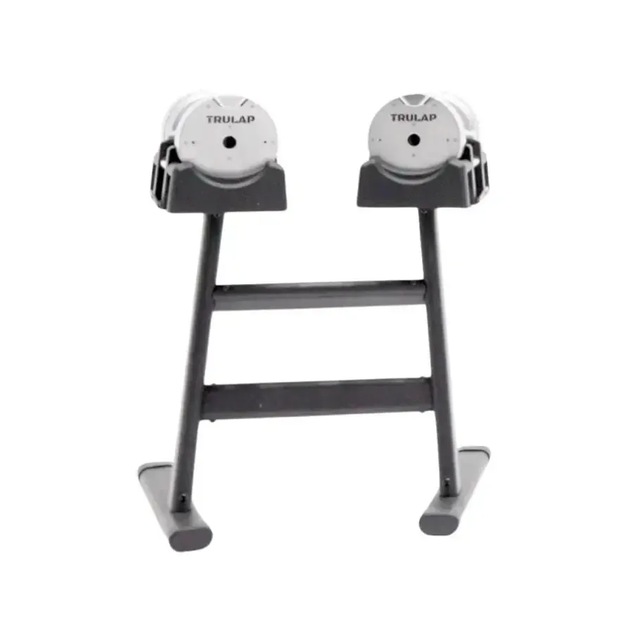 Meet Your Match TRULAP Adjustable Dumbbell Stand Built to Impress, Ellipticals, Gym Massagers