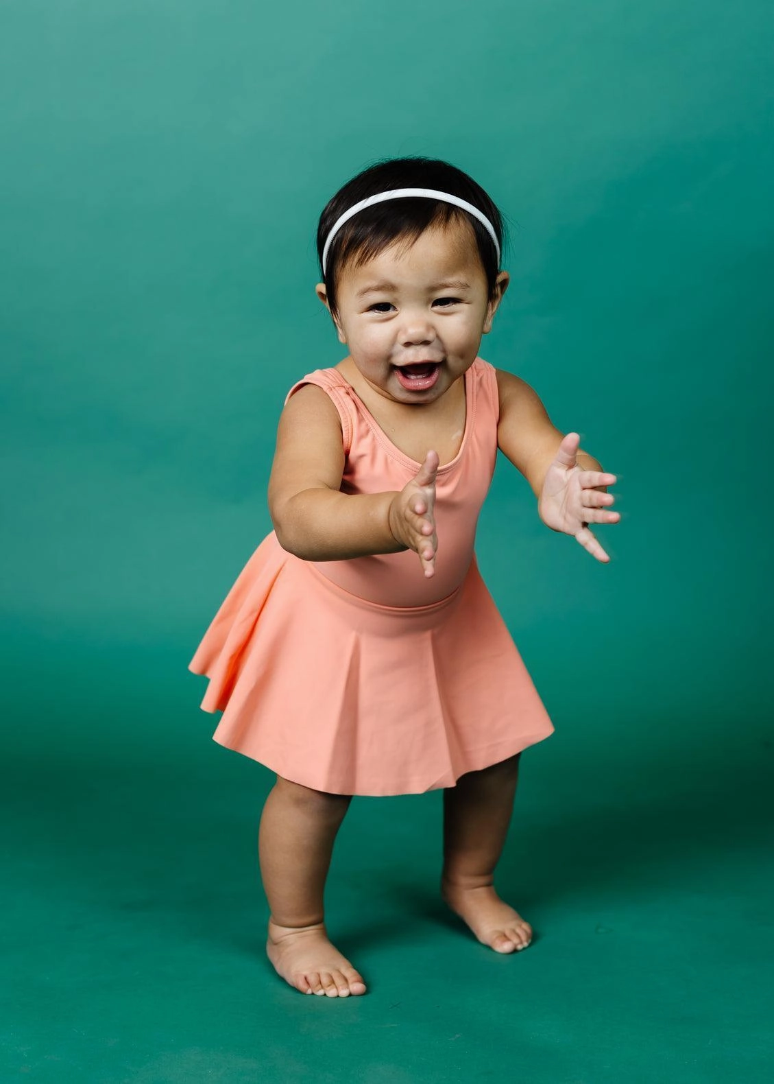 Melon | Baby Skirted One-Piece
