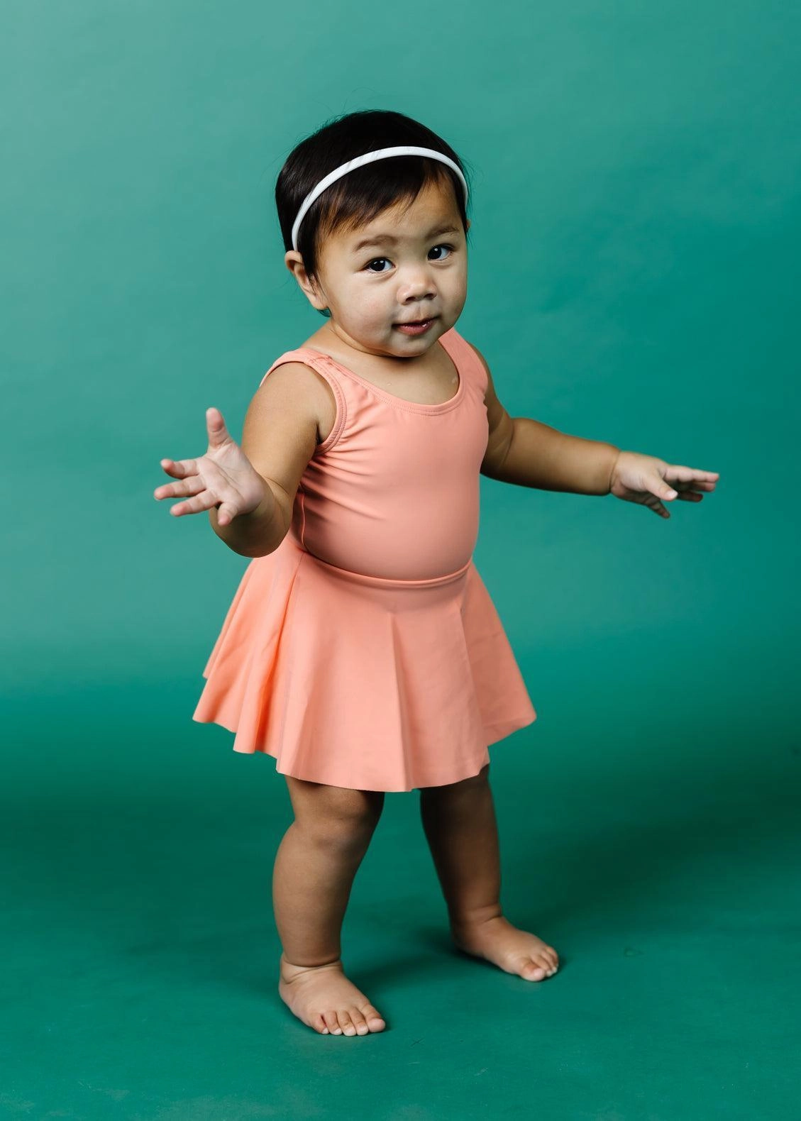 Melon | Baby Skirted One-Piece