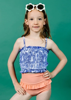 Melon | Mini Mid-Ruffle Bottoms