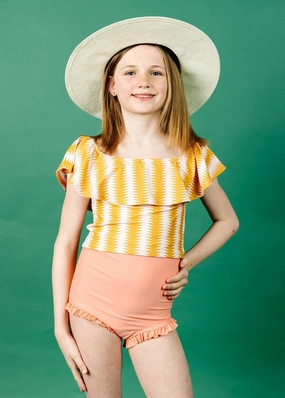 Melon | Youth All Ruffled Up Bottoms