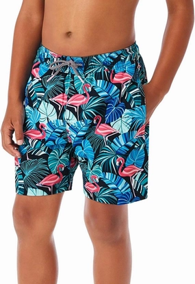 Member's Mark Boy's Resort Swim Trunk (XX-Large, Flamingo Flow)