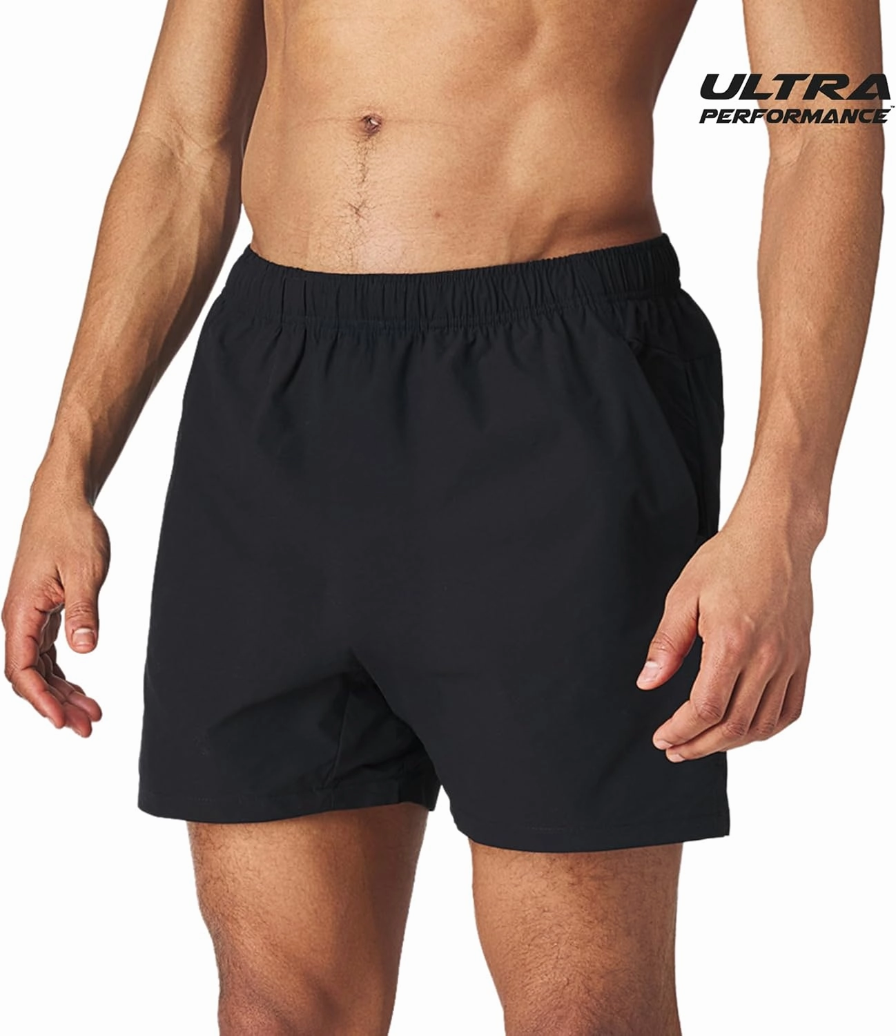 Men's 5 Inch Swim Trunk's with Liner 2 Pack Mens Stretch Quick Dry Beach Shorts Swimming Trunks & Bathing Suits for Men
