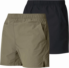 Men's 5 Inch Swim Trunk's with Liner 2 Pack Mens Stretch Quick Dry Beach Shorts Swimming Trunks & Bathing Suits for Men