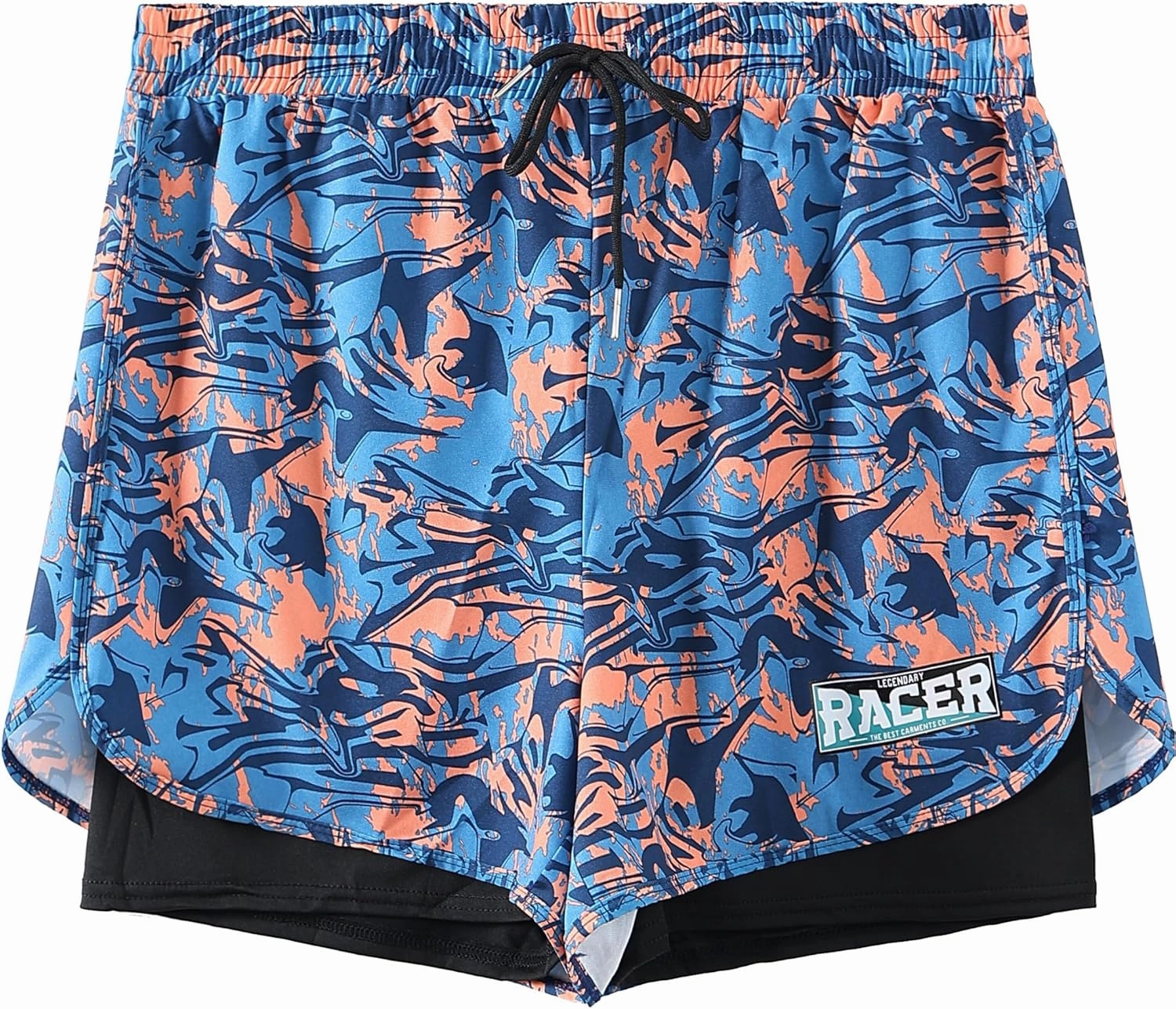 Men's 5" Swim Trunks Quick-Dry Anti Exposure Board Shorts Double Layer with Vibrant Prints for Surfing Gym Swimming