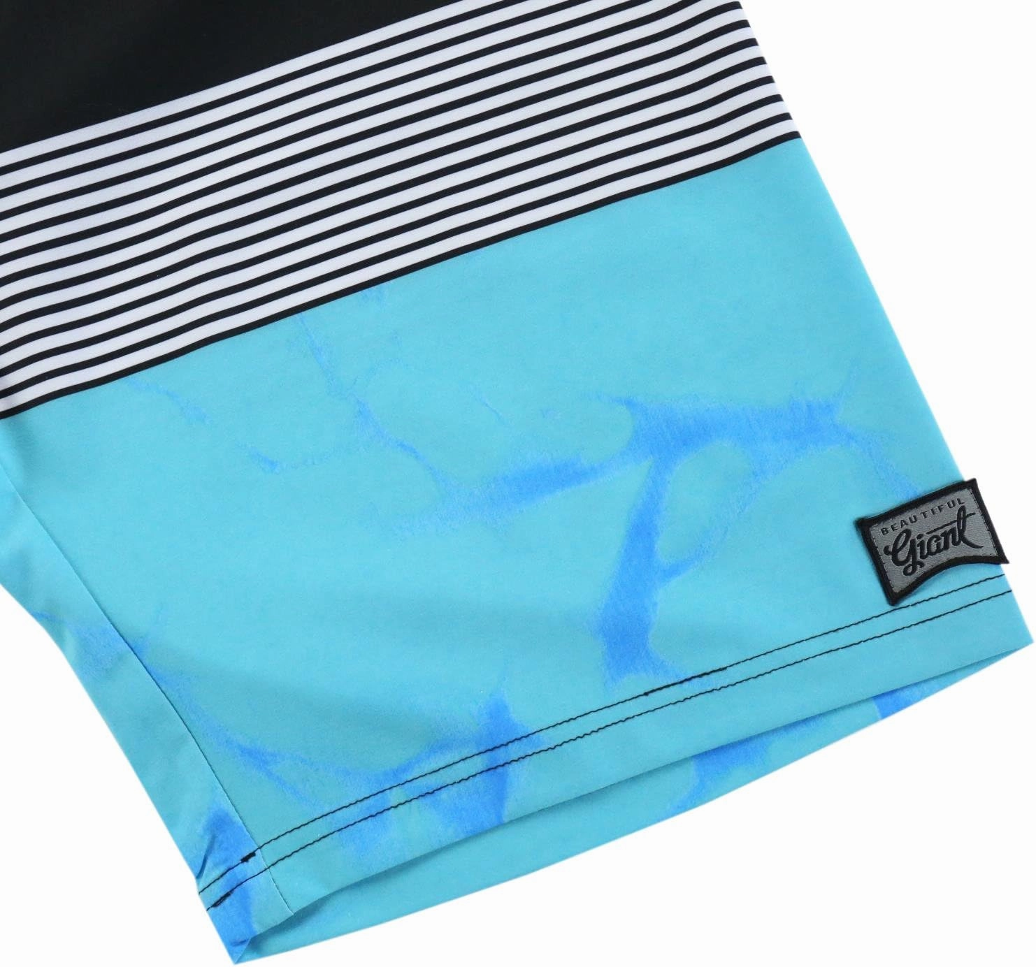 Men's Swim Trunks 22 Quick Dry Board Shorts with Key Keeper, No Mesh Lining - Perfect for Surfing & Swimming