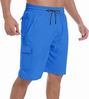 Men's Swim Trunks Quick Dry Board Shorts with Zipper Pockets Beach Shorts Bathing Suits for Men - No Mesh Liner