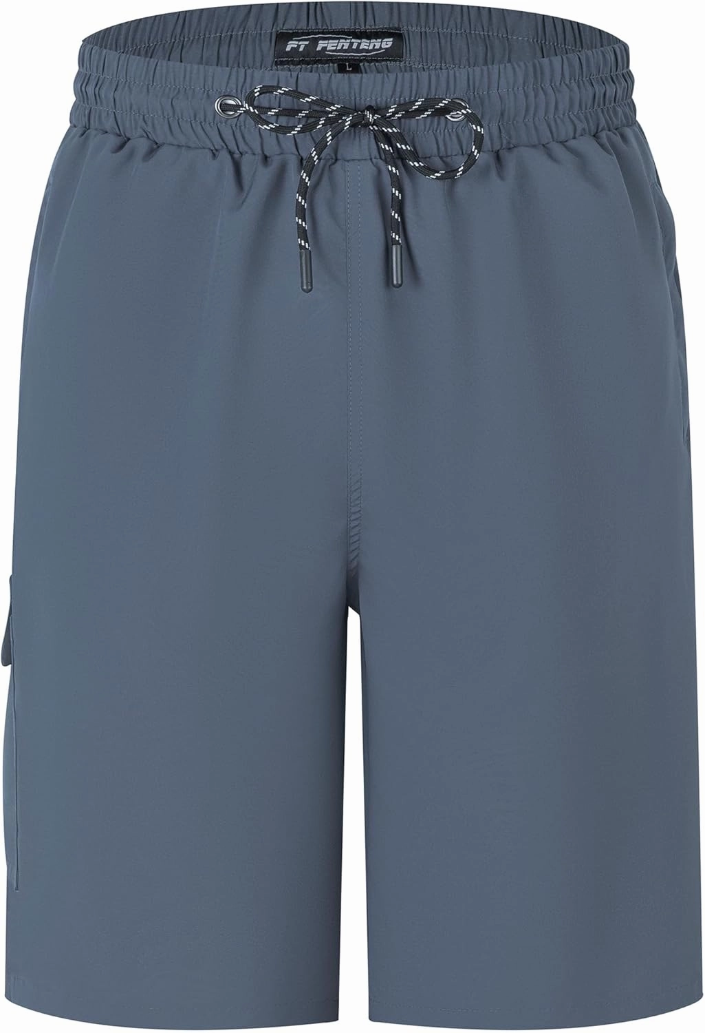 Men's Swim Trunks Quick Dry Board Shorts with Zipper Pockets Beach Shorts Bathing Suits for Men - No Mesh Liner