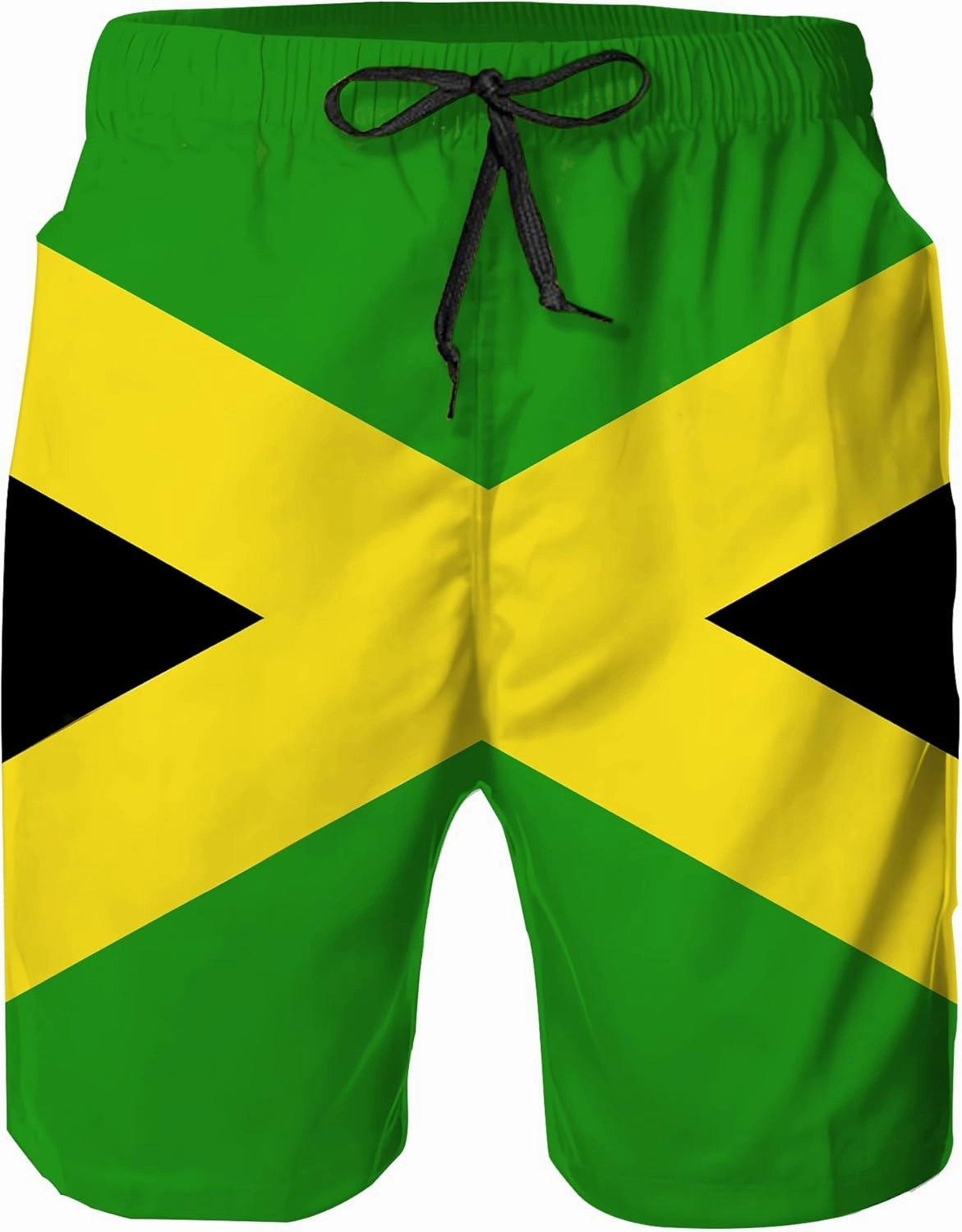 Men's Swim Trunks Quick Dry Swimming Trunks Upside Down Pineapple Beach Shorts with Mesh Lining and Pockets