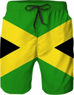Men's Swim Trunks Quick Dry Swimming Trunks Upside Down Pineapple Beach Shorts with Mesh Lining and Pockets