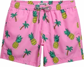 Mens Swim Trunks 5 Inch Swimming Shorts with Mesh Lining Quick Dry Bathing Suits for Men Swimwear