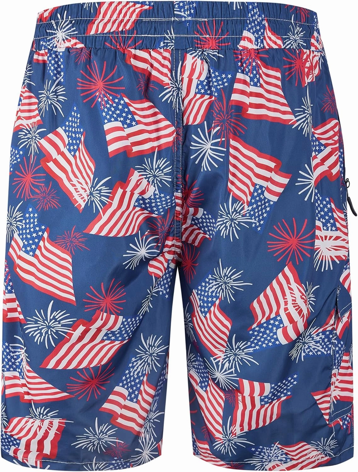 Mens Swim Trunks 9" Board Shorts with Compression Liner Swimsuit Built-in Bathing Suit Quick Dry Swimwear Zipper Pocket