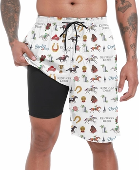 Mens Swim Trunks Quick Dry Board Shorts Bathing Suit for Men Beach Swimwear Breathable Surf Beach Shorts Swimwear
