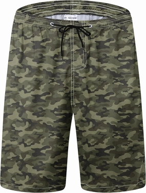 Mens Swim Trunks Quick Dry Board Shorts with Mesh Lining, Breathable Surf Beach Shorts Swimwear Bathing Suits