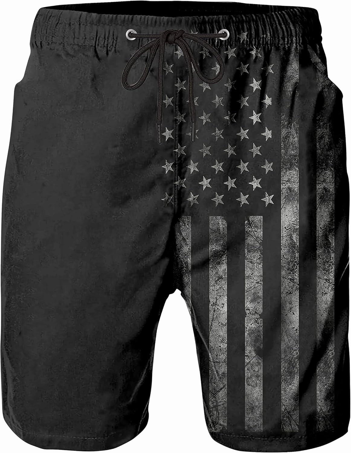 Mens Swim Trunks Quick Dry Board Shorts with Mesh Lining, Breathable Surf Beach Shorts Swimwear Bathing Suits