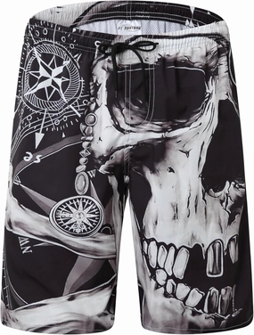 Mens Swim Trunks Quick Dry Board Shorts with Mesh Lining, Breathable Surf Beach Shorts Swimwear Bathing Suits