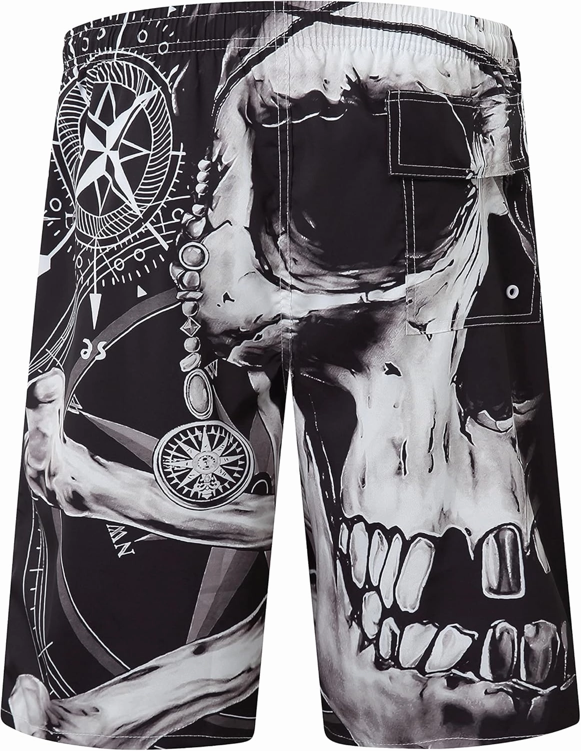 Mens Swim Trunks Quick Dry Board Shorts with Mesh Lining, Breathable Surf Beach Shorts Swimwear Bathing Suits