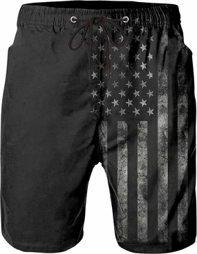 Mens Swim Trunks Quick Dry Board Shorts with Mesh Lining, Breathable Surf Beach Shorts Swimwear Bathing Suits