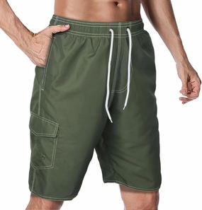 Mens Swim Trunks Swim Shorts Swimming Trunks Swimsuit Quick Dry with Mesh Lining Swimwear