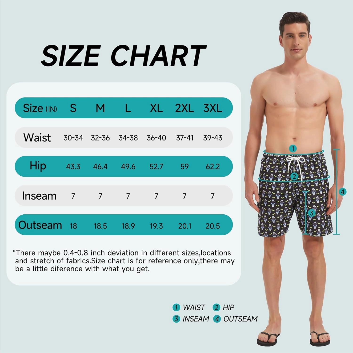 Mens Swim Trunks Swimsuit Trunks Swim Shorts Swimwear