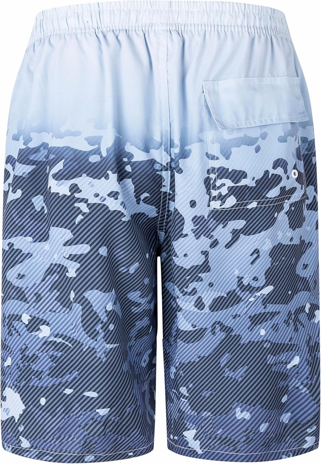 Mens Swim Trunks with Compression Liner 9" Stretch Board Shorts 2 in 1 Quick Dry Swimwear Bathing Suits