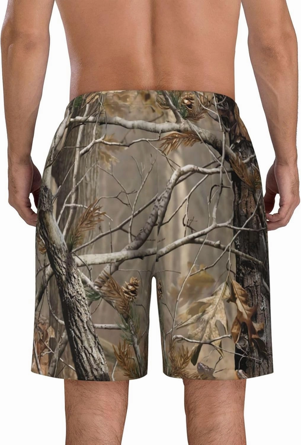 Mens Swim Trunks with Mesh Lining,Quick Dry Swimsuit Board Shorts Beach Pants Swimwear Bathing Suits