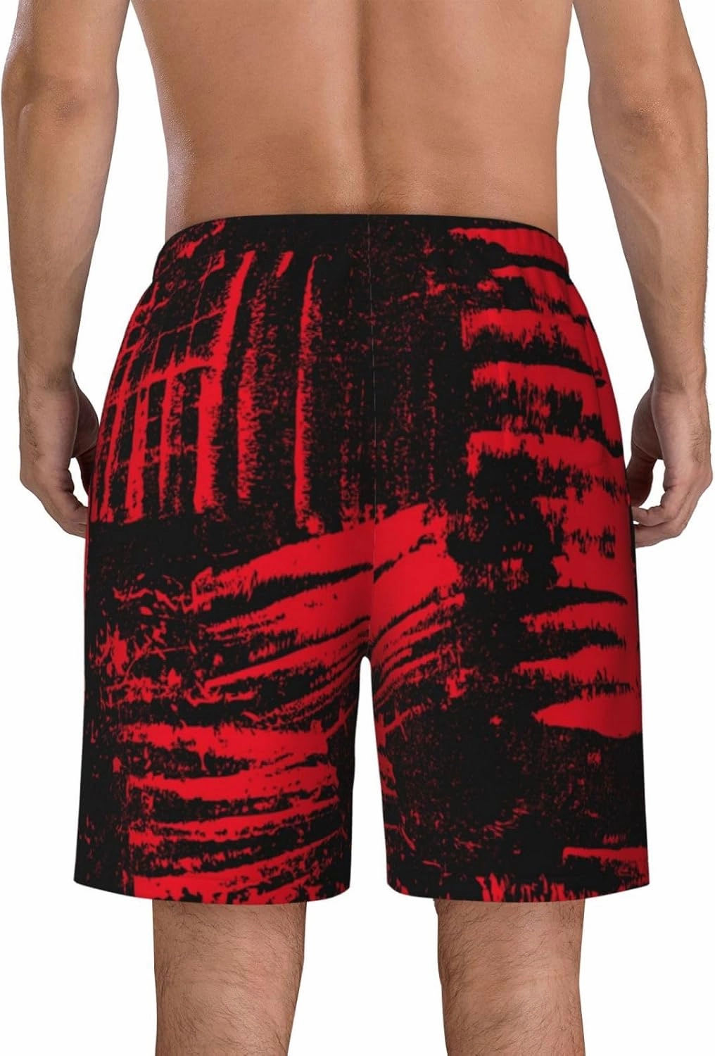 Mens Swim Trunks with Mesh Lining,Quick Dry Swimsuit Board Shorts Beach Pants Swimwear Bathing Suits