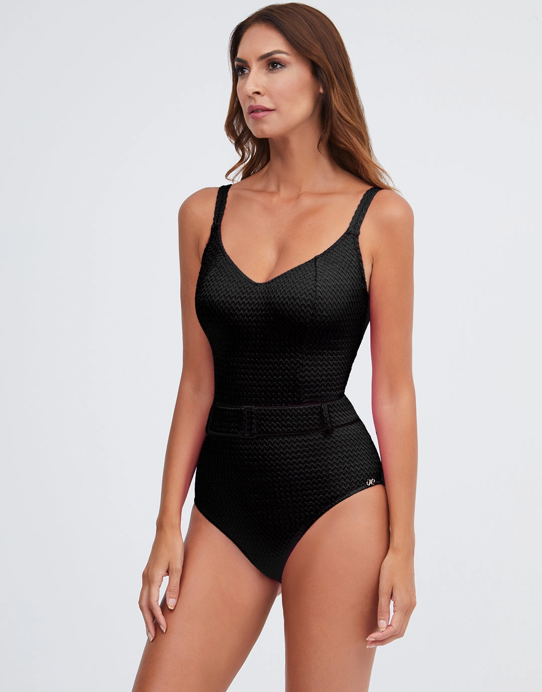 Mia Underwired Swimsuit - Black
