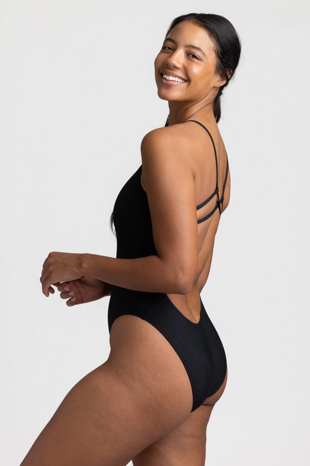 Michele One Piece Swimsuit - Black