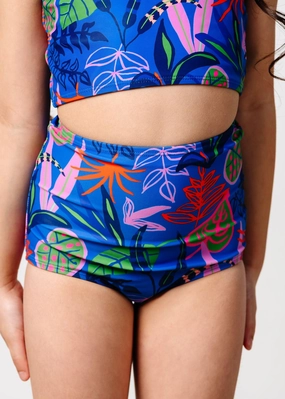 Midnight Jungle | Mini High-Waisted Bottoms
