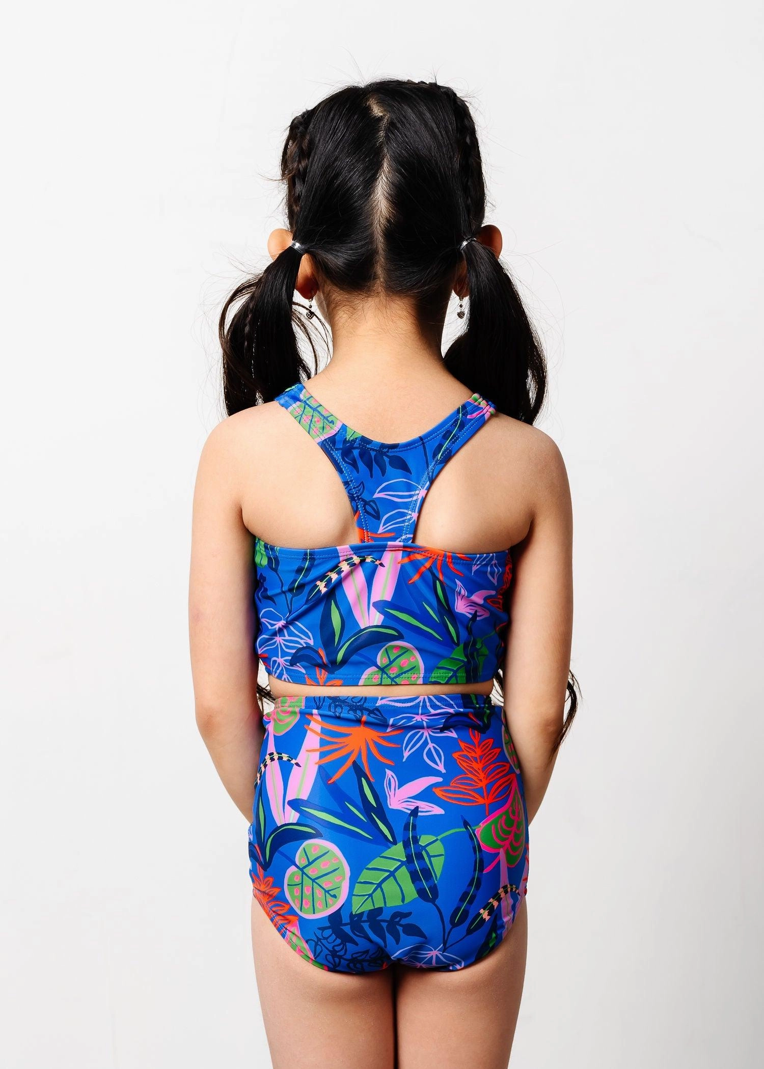 Midnight Jungle | Mini High-Waisted Bottoms