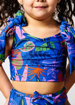 Midnight Jungle | Mini Knot Top
