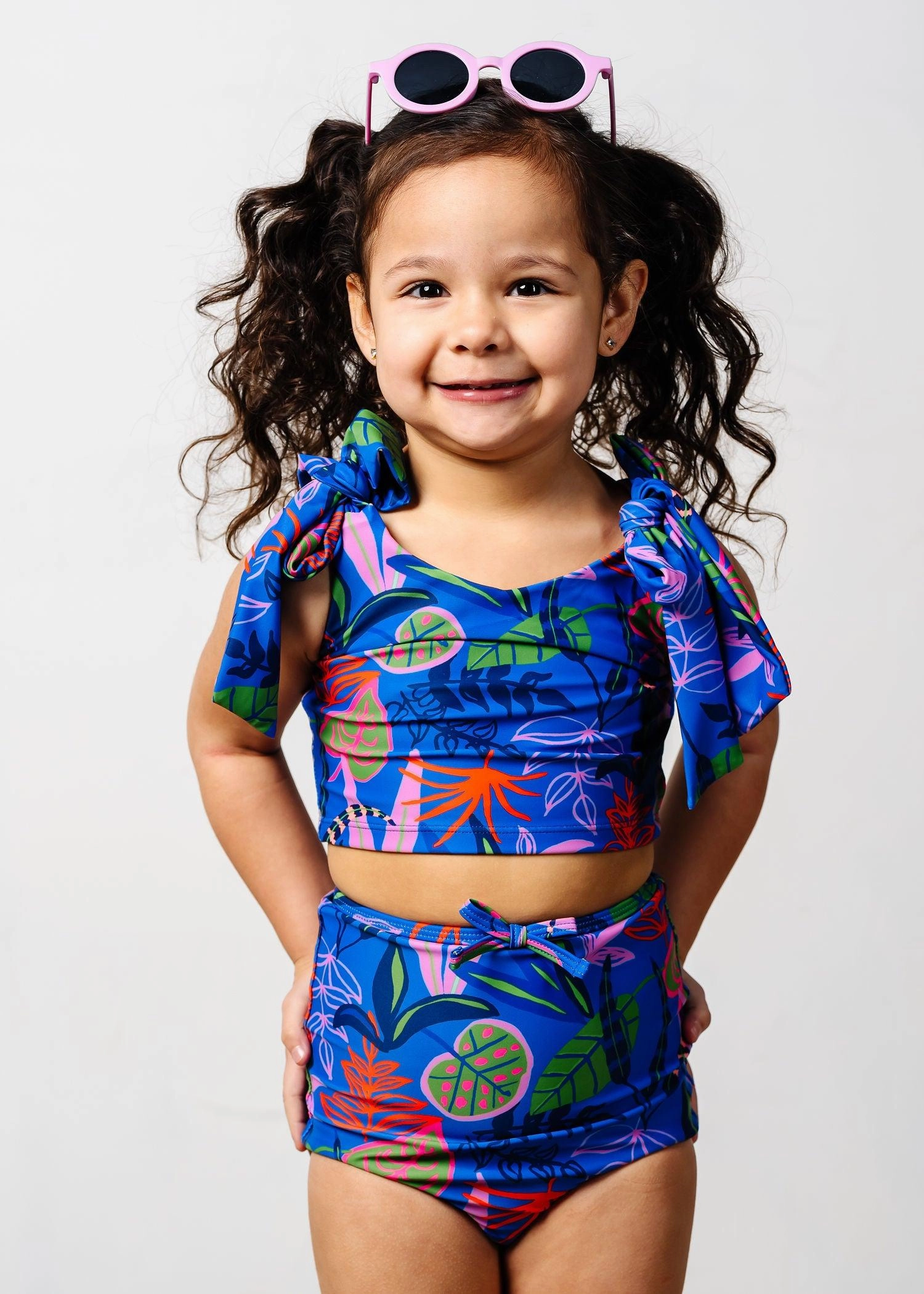 Midnight Jungle | Mini Knot Top