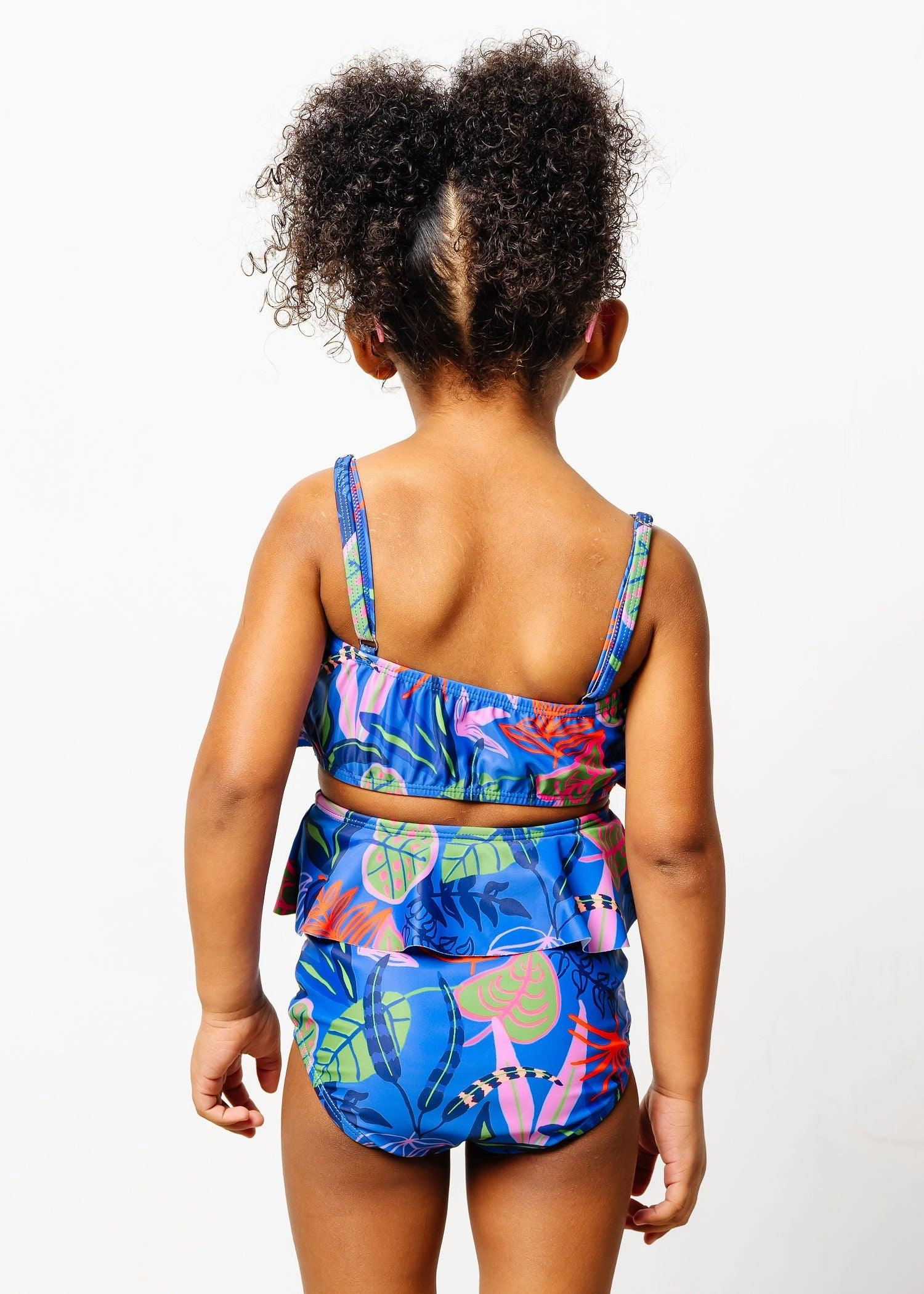 Midnight Jungle | Mini Peplum Bottoms
